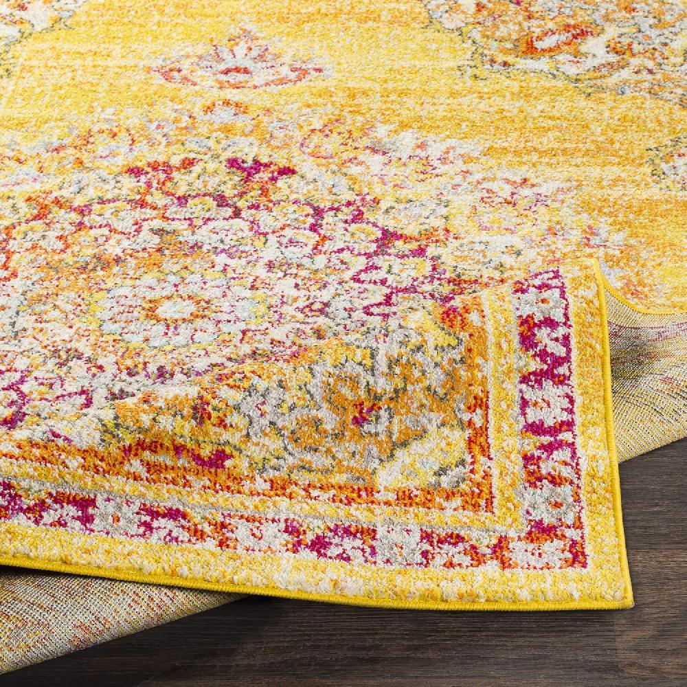 Artistic Weavers Artistic Weavers Kimber Area Rug 5’3″ X 7’3″ Blue(Yellow)