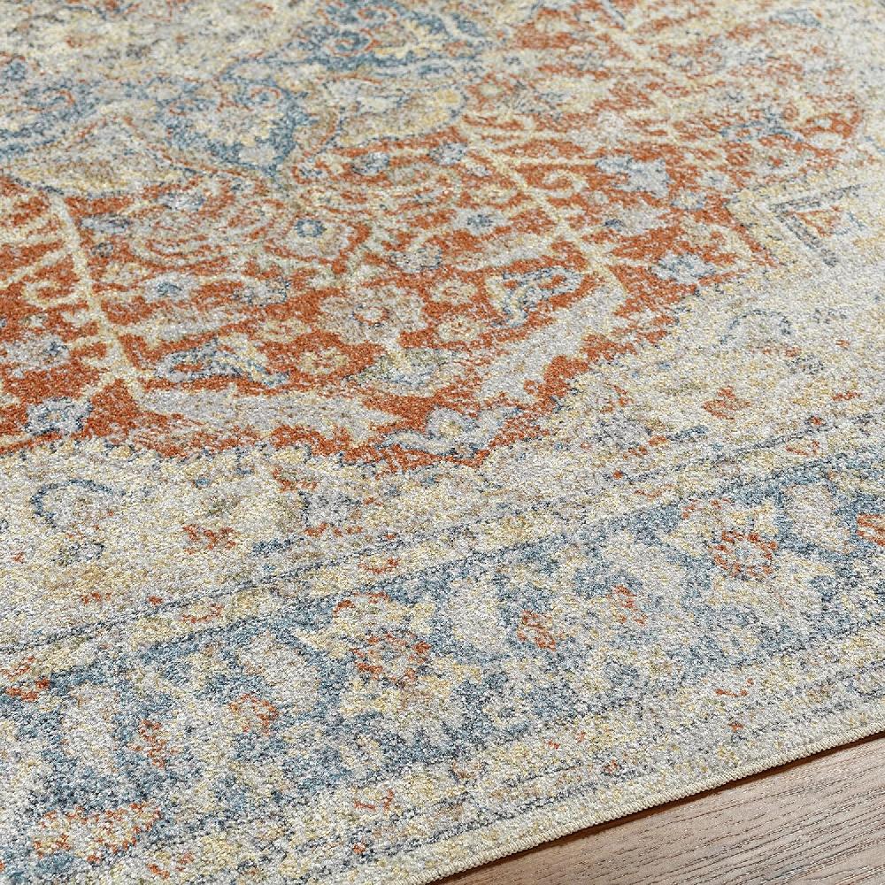 Artistic Weavers Artistic Weavers Lillian Traditional Washable Rug 5’3″ X 7′ Brown(Brown 2′ X 3′)