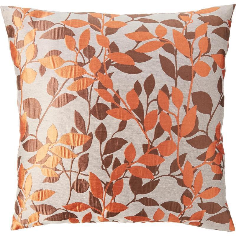 artistic weavers Artistic Weavers Malik Throw Pillows 18″ L x 18″ W Orange/Brown(Orange/Brown 22″L x 22″W)