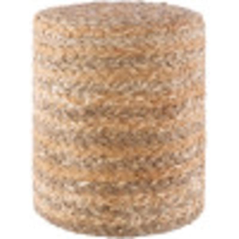 artistic weavers Artistic Weavers Mikaelson 18″ H x 16″ W x 16″ D Pouf(Khaki)