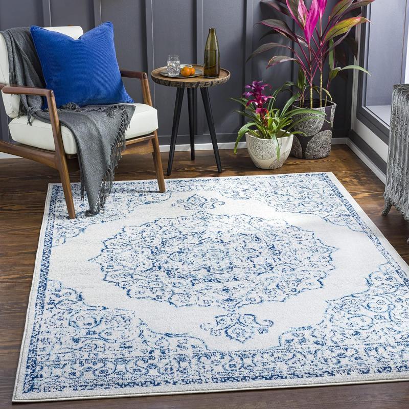 artistic weavers Artistic Weavers Nazneen Traditional Medallion Area Rug 5’3″ x 7’3″ Blue(Artistic Weavers Nazneen Traditional Medallion Area Rug 5’3″ x 7’3″ Blue) artistic weavers Artistic Weavers Nazneen Traditional Medallion Area Rug 5’3″ x 7’3″ Blue(Artistic Weavers Nazneen Traditional Medallion Area Rug 5’3″ x 7’3″ Blue)