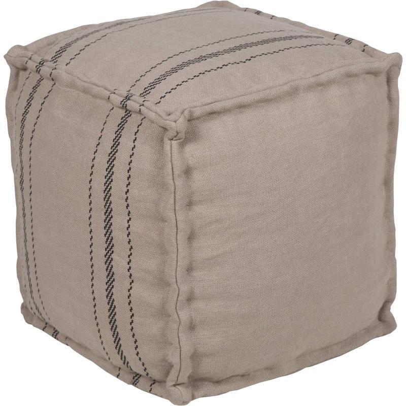 artistic weavers Artistic Weavers Oneida Pouf 16″ x 16″ x 18″ Khaki(16″ x 16″ x 18″ Khaki)