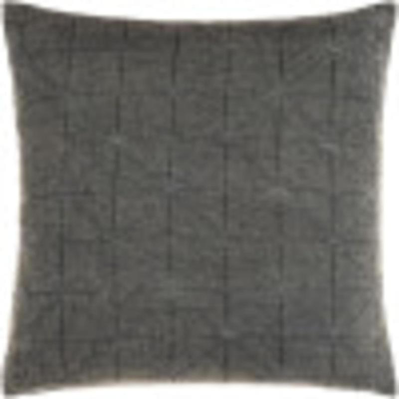 artistic weavers Artistic Weavers Praree Pillow H x 20″ W Navy(Medium Gray 18″H x 18″W Down Insert)