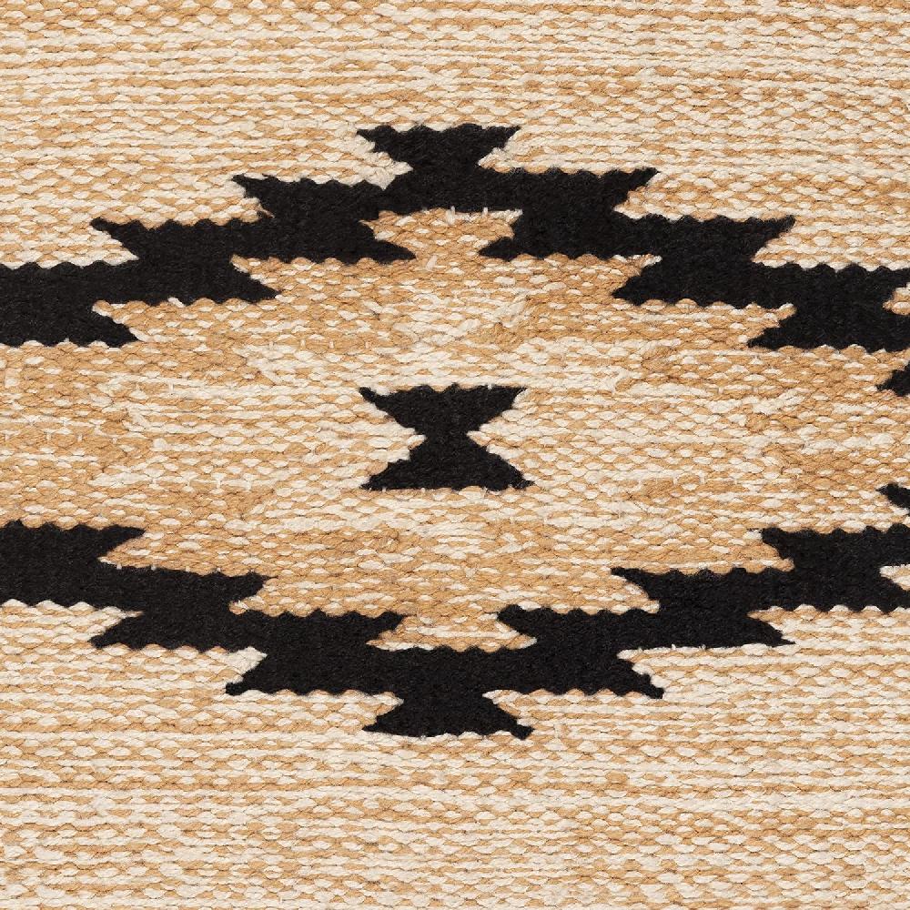 Artistic Weavers Artistic Weavers Questa Southwestern Hairpin Upholstered Bench 18″ H X 48″ W X 16″ D Tan/Black(18″H X 48″W X 16″D Tan/Black)