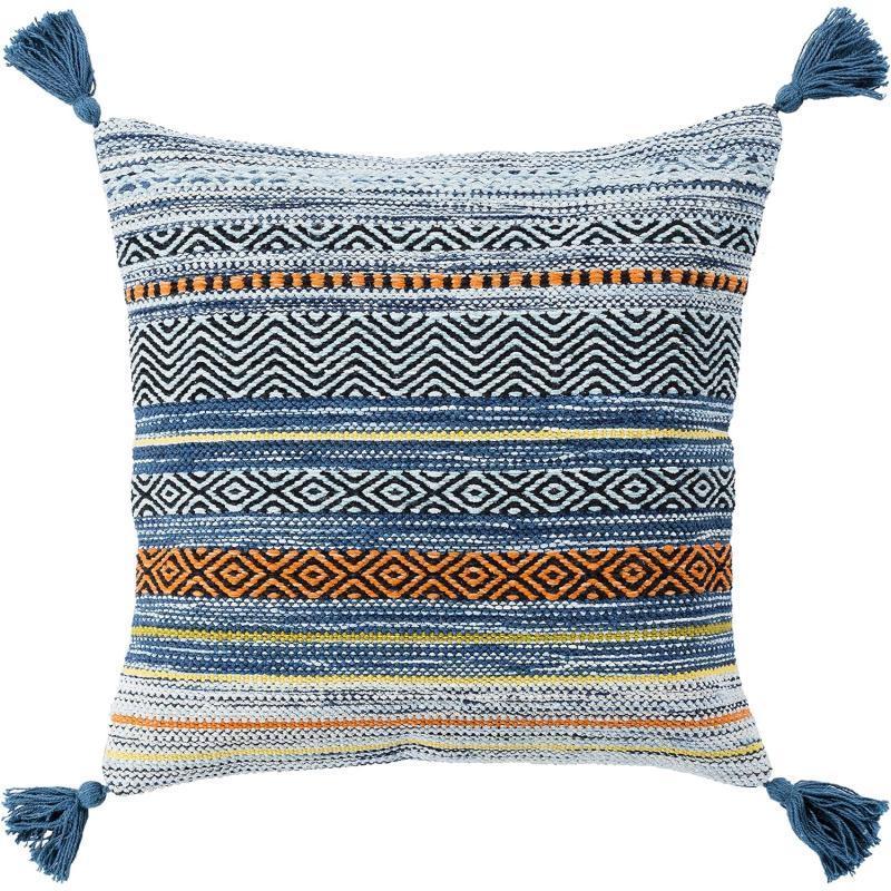 artistic weavers Artistic Weavers Tansy Pillow Cover Rose(Blue / Orange)