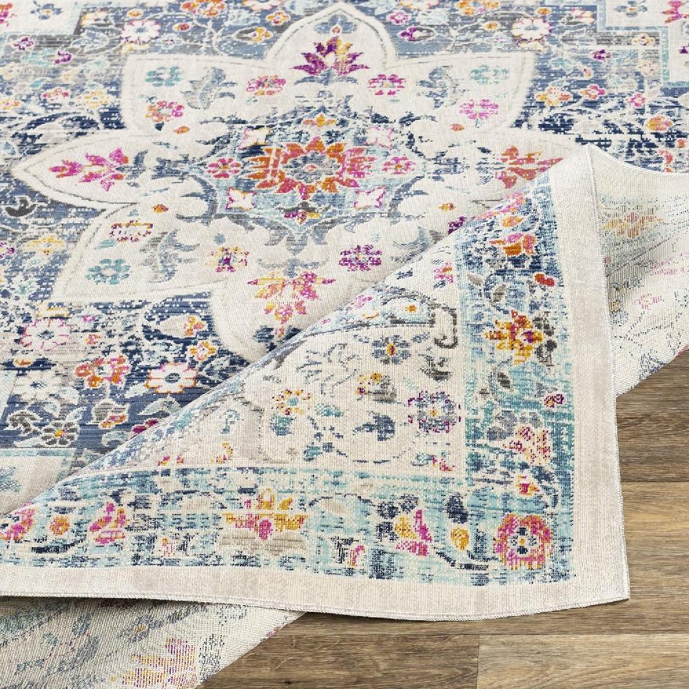 Artistic Weavers Artistic Weavers Tindra Area Rug 5’3″ X 7’3″ Denim(2’9″ X 10’3″ Denim)