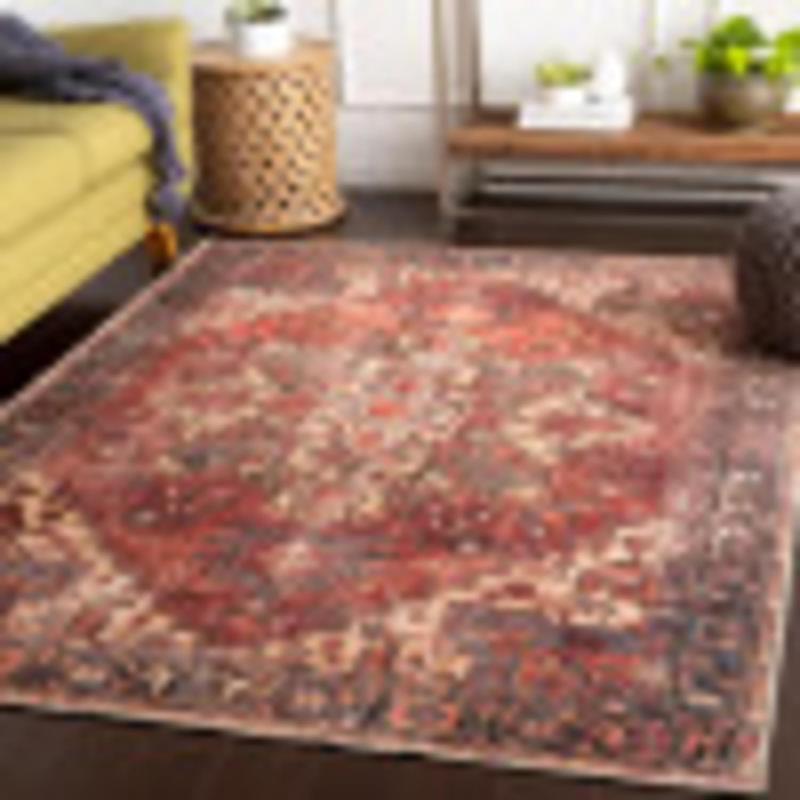artistic weavers Artistic Weavers Yuki Area Rugs 5’3″ x 7’3″ Rust(2′ x 2’11” Rust)