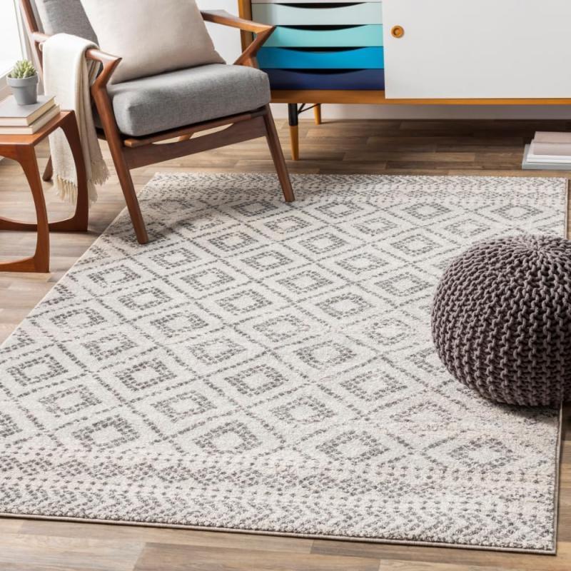 Artistic Weavers Livabliss Candis Area Rug 5’3″ X 7’3″ Light Gray(Light Gray)