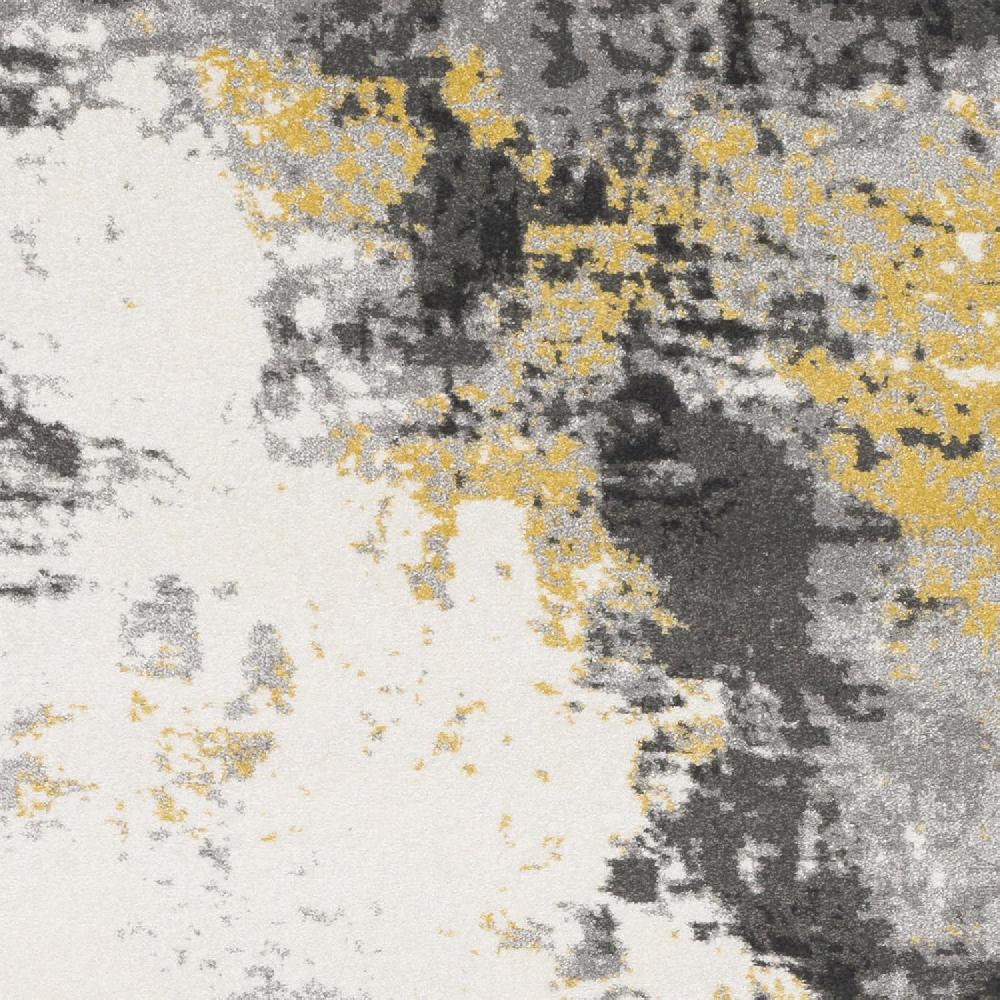 Artistic Weavers Livabliss Cantrell Modern Abstract Area Rug 5’3″ X 7’7″(5′ X 8′) Black(7’10” X 10′)