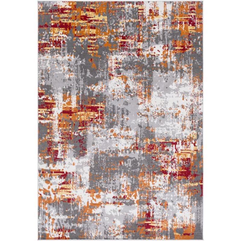 Artistic Weavers Livabliss Dreama Modern Abstract Area Rug 5’3″ X 7’7″ Burnt Orange(5’3″ X 7’7″)