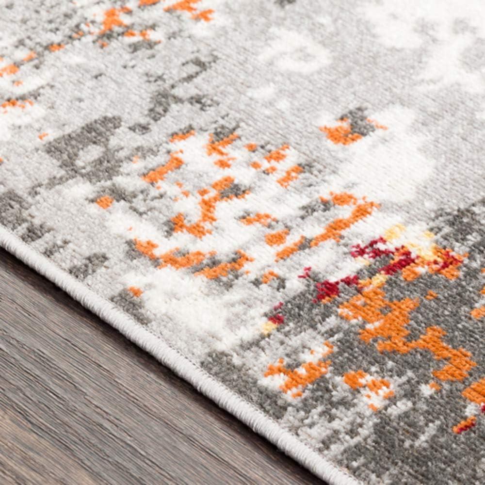 Artistic Weavers Livabliss Dreama Modern Abstract Area Rug 5’3″ X 7’7″ Burnt Orange(7’10” X 10’2″)