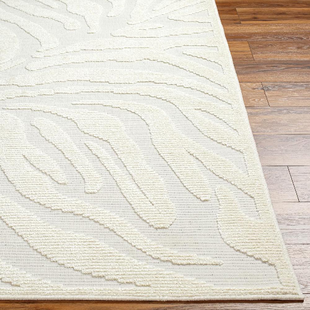 Artistic Weavers Livabliss Lyna Modern Washable Rug 5′ X 7’2″ Cream(2′ X 2’10”)