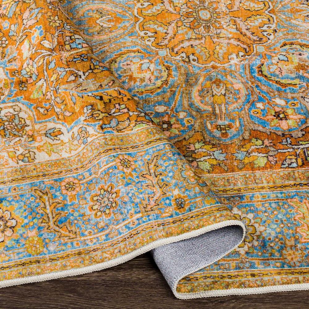 Artistic Weavers Livabliss Seraphina Oriental Washable Area Rug 5′ X 7’6″ Brown(Brown)