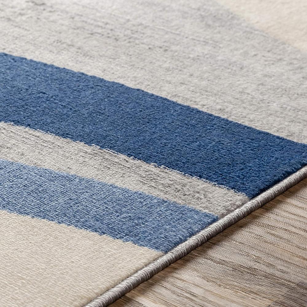 Artistic Weavers Zara Modern Geometric Area Rug 5’3″ X 7’3″ Navy(Navy)