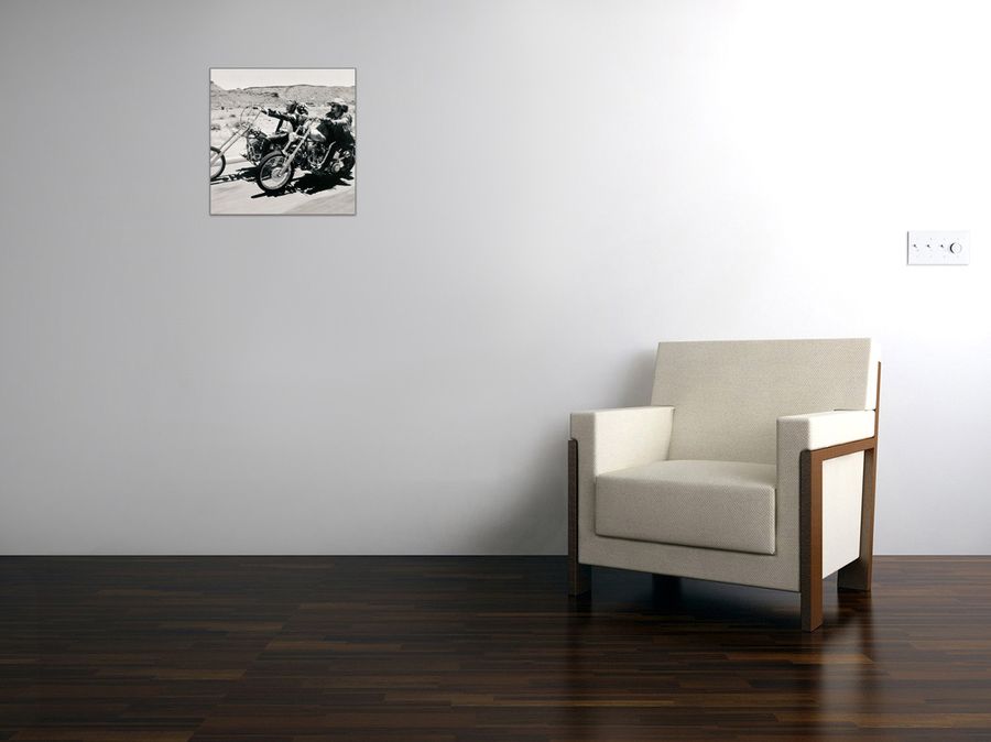 Artopweb Anonymous - Easy Rider Decorative MDF Panel (40x40cm)