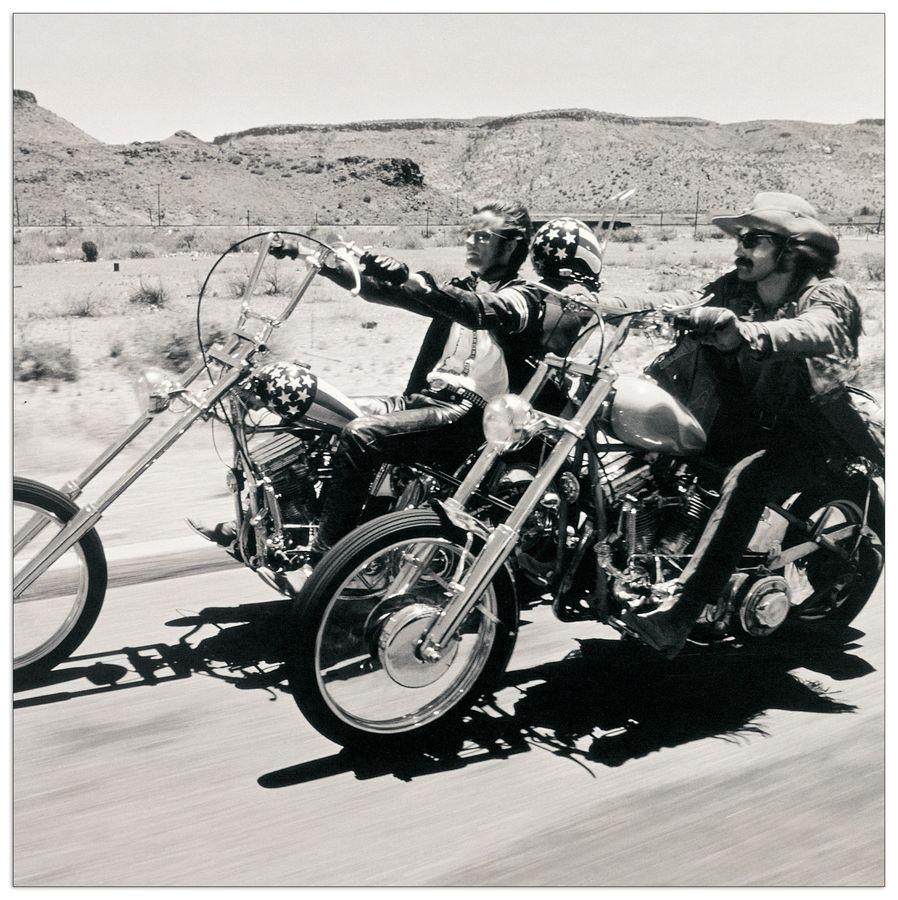 artopweb Anonymous - Easy Rider Decorative MDF Panel (40x40cm)