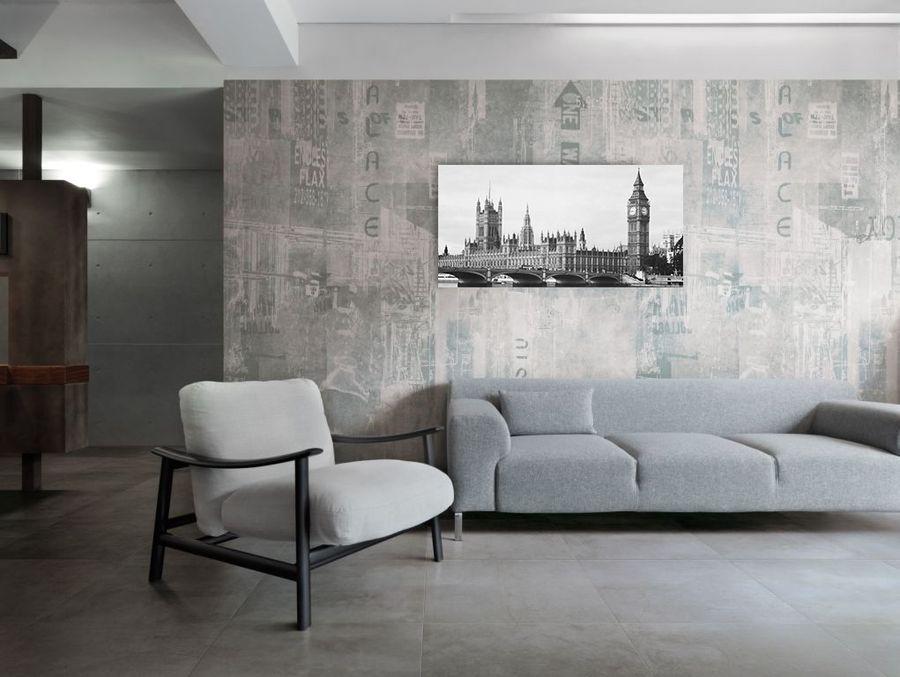 Artopweb Anonymous - Houses Of Parlament & Big Ben In London Decorative MDF Panel (100x50cm)