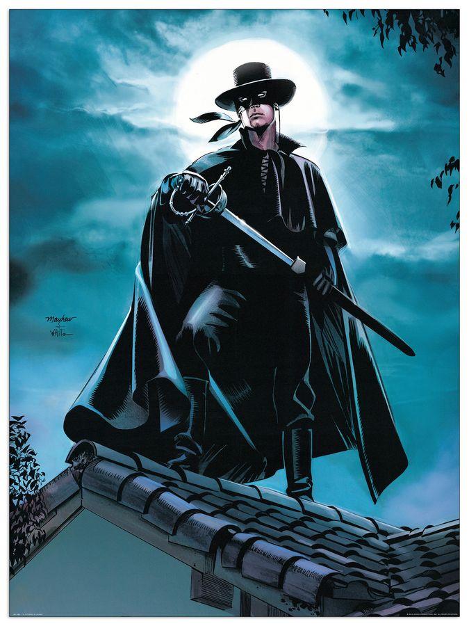 artopweb Anonymous - Il Ritorno Di Zorro Decorative MDF Panel (60x80cm)