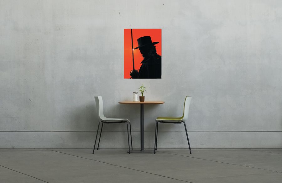Artopweb Anonymous - L Ombra Di Zorro Decorative MDF Panel (60x80cm)
