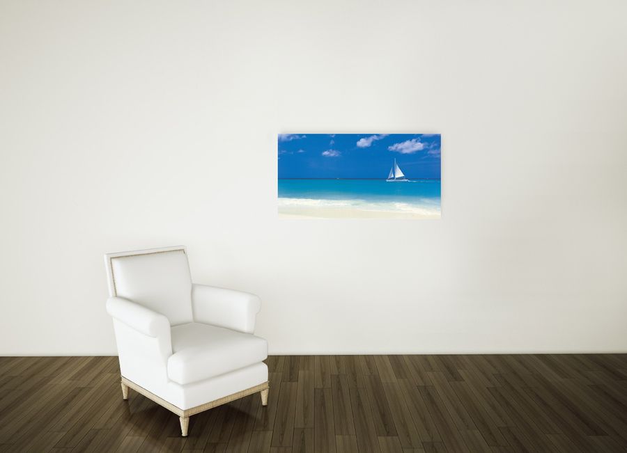 Artopweb Anonymous - Spiaggia Decorative MDF Panel (104x54cm)