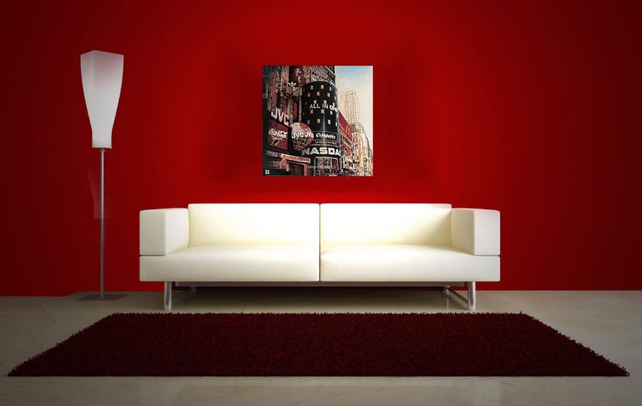 Artopweb Arietti - Nasdaq Connection Decorative MDF Panel (70x70cm)