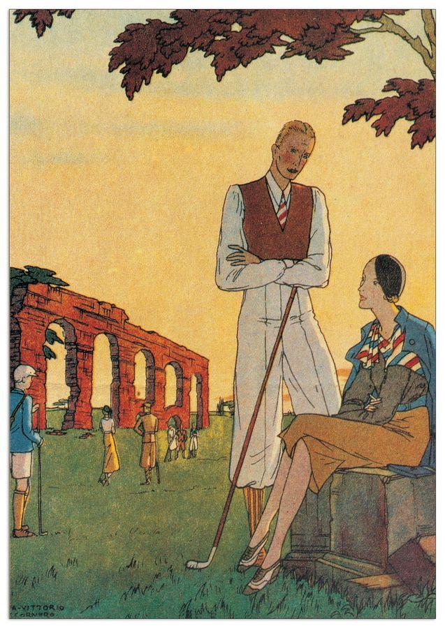 artopweb Cornero - Golf Decorative MDF Panel (48x68cm)