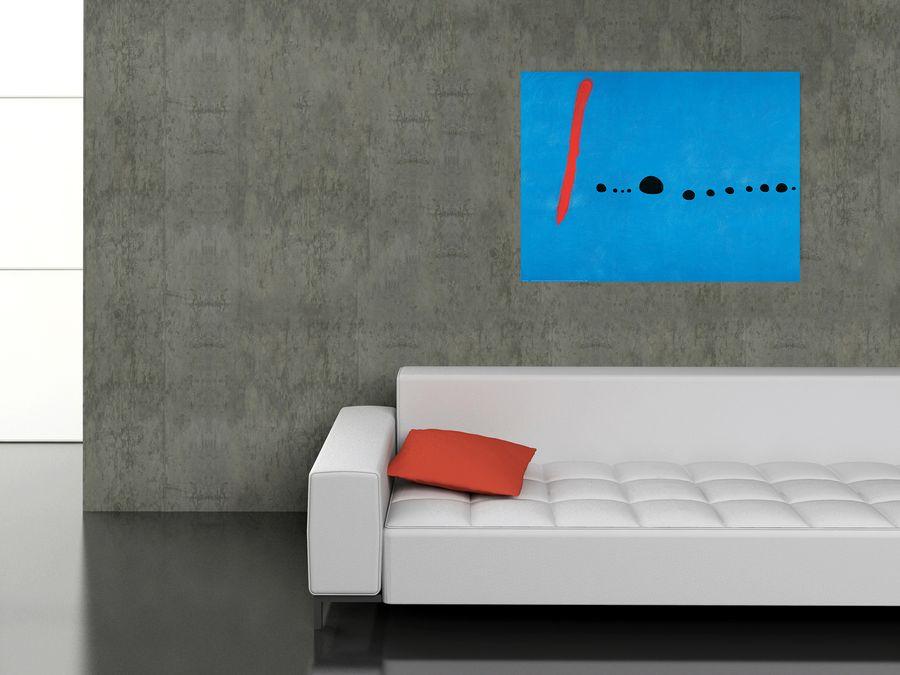 Artopweb MirÒ - Blue 2 Decorative MDF Panel (120x90cm)