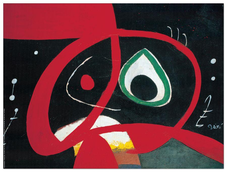 artopweb Miro' - Testa Decorative MDF Panel (80x60cm)