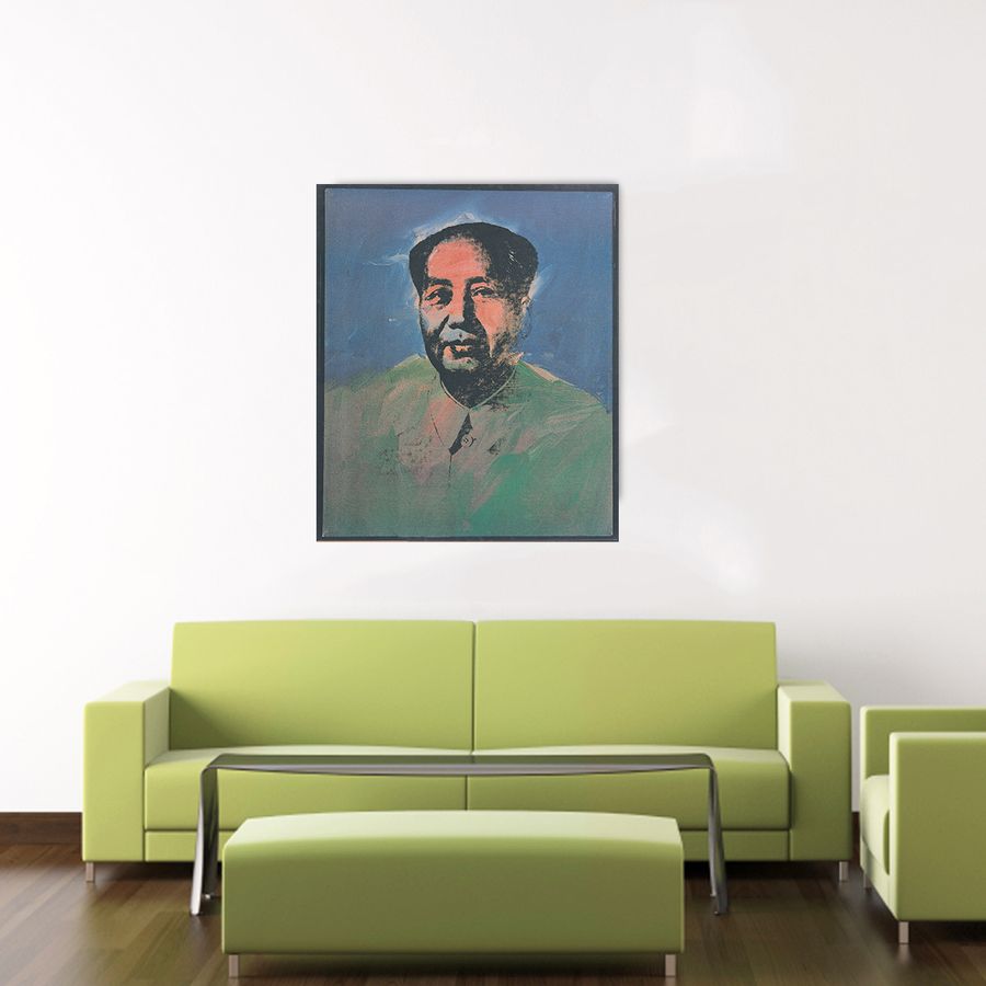 Artopweb Warhol - Mao Decorative MDF Panel (63x76cm)