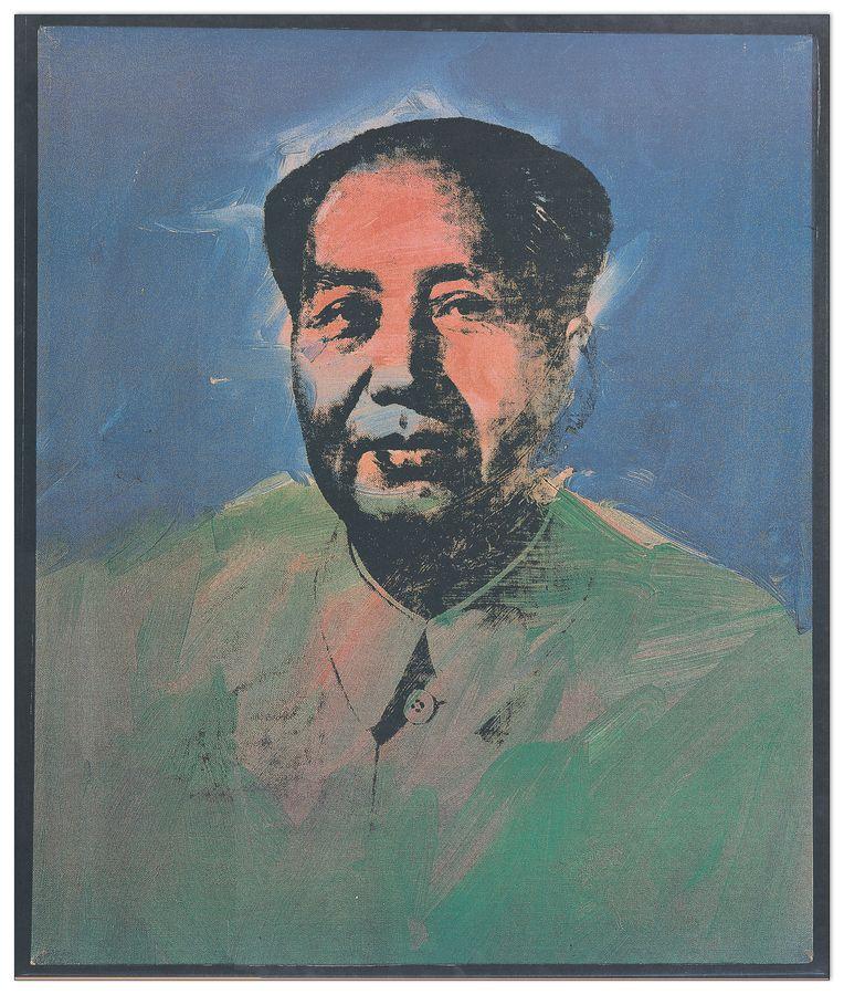artopweb Warhol - Mao Decorative MDF Panel (63x76cm)