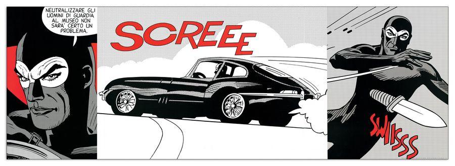 artopweb Astorina - Diabolik Decorative MDF Panel (138x48cm)