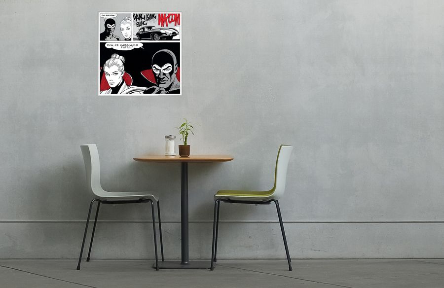 Artopweb Astorina - Eva Ce L'abbiamo Fatta Decorative MDF Panel (50x50cm)