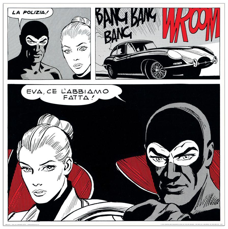 artopweb Astorina - Eva ce l'abbiamo fatta Decorative MDF Panel (50x50cm)