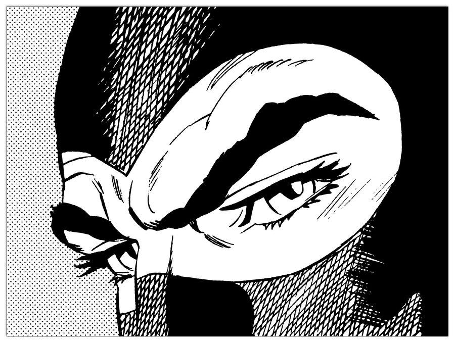 artopweb Astorina - Lo Sguardo Di Diabolik Decorative MDF Panel (80x60cm)