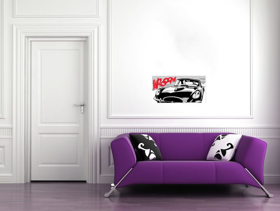 Artopweb Astorina - Sfrecciando Insieme Decorative MDF Panel (100x50cm)