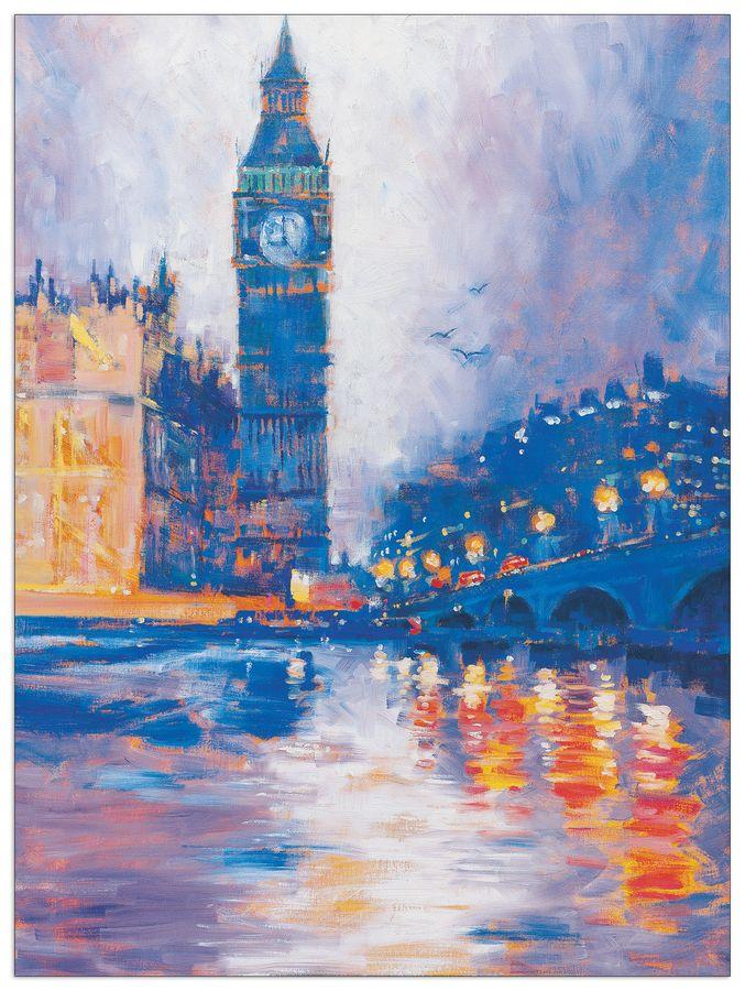 artopweb Avis - Big Ben London  Decorative MDF Panel (60x80cm)
