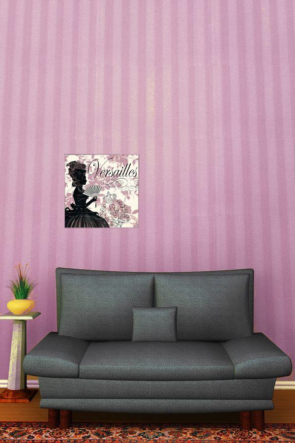 Artopweb Barrett - Baroque Silhouette Decorative MDF Panel (30x30cm)