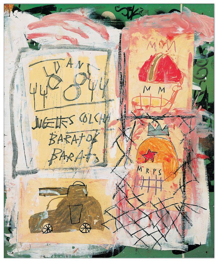artopweb Basquiat - Untitled Decorative MDF Panel (55x67cm)