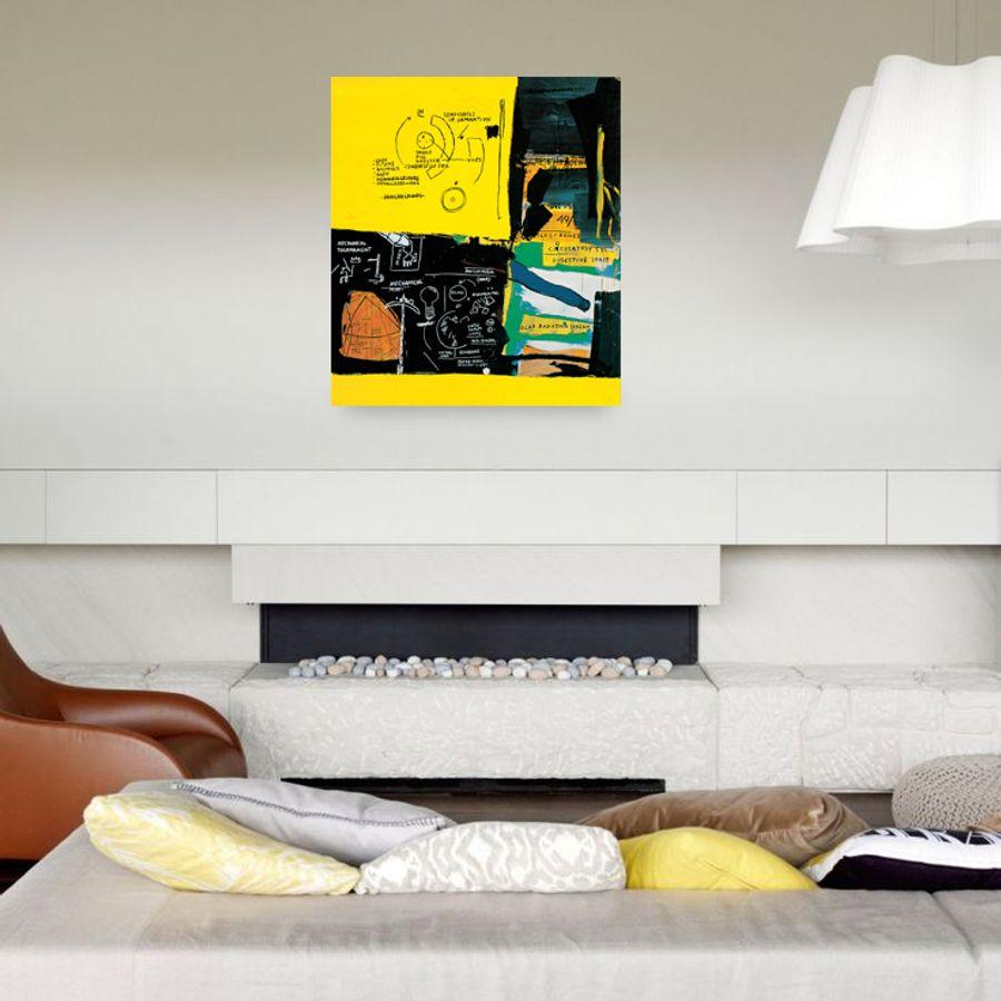 Artopweb Basquiat - Untitled Decorative MDF Panel (94x107cm)