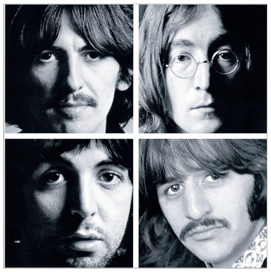 artopweb Beatles - 4 Beatles Decorative MDF Panel (27x27cm)