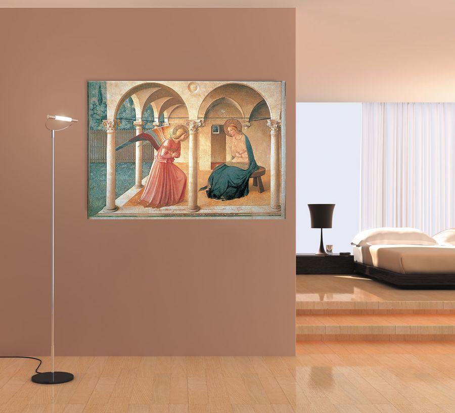 Artopweb Beato Angelico - Annunciazione Decorative MDF Panel (140x97cm)