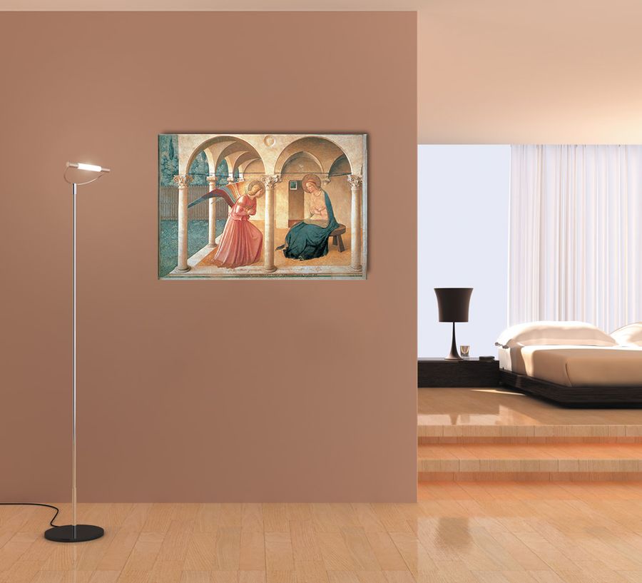 Artopweb Beato Angelico - Annunciazione Decorative MDF Panel (100x69cm)