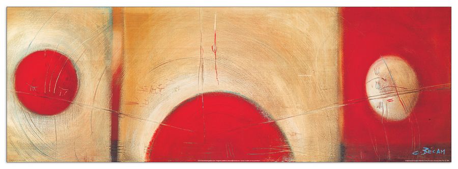 artopweb Becam - L'autre monde Decorative MDF Panel (95x33cm)