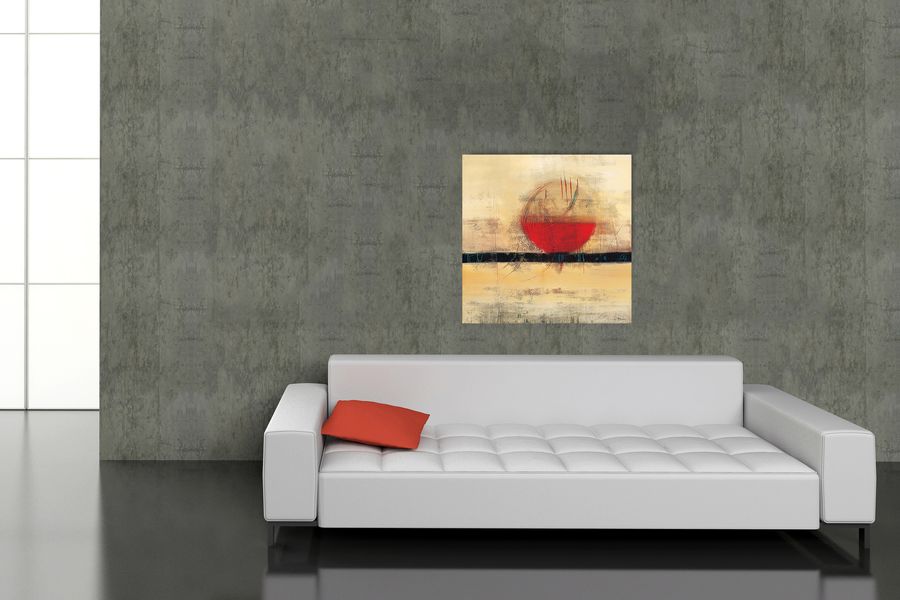 Artopweb Becam - La Dance Du Circle I Decorative MDF Panel (100x100cm)