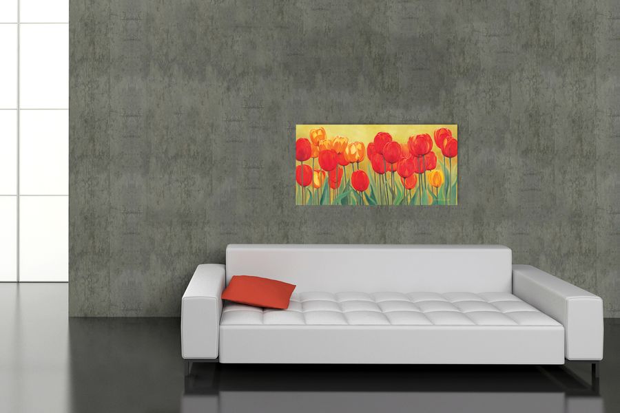 Artopweb Bernhardt - Fruhlingsgarten Decorative MDF Panel (138x69cm)