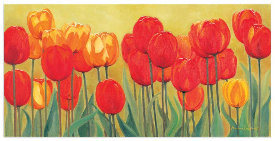 artopweb Bernhardt - Fruhlingsgarten Decorative MDF Panel (138x69cm)