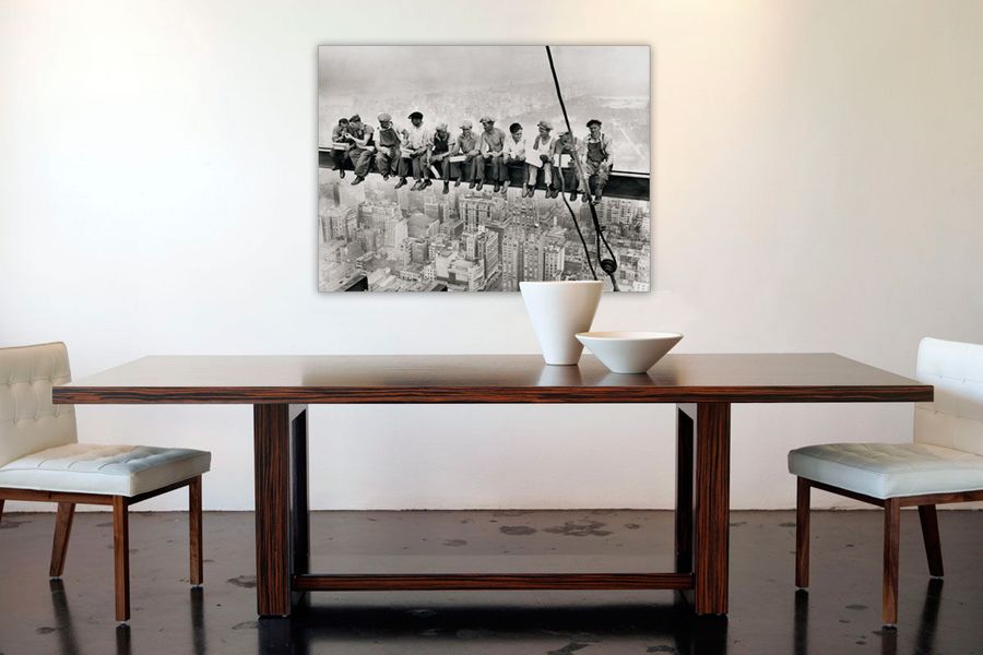 Artopweb Bettmann Arch - Rockefeller Center Decorative MDF Panel (80x60cm)