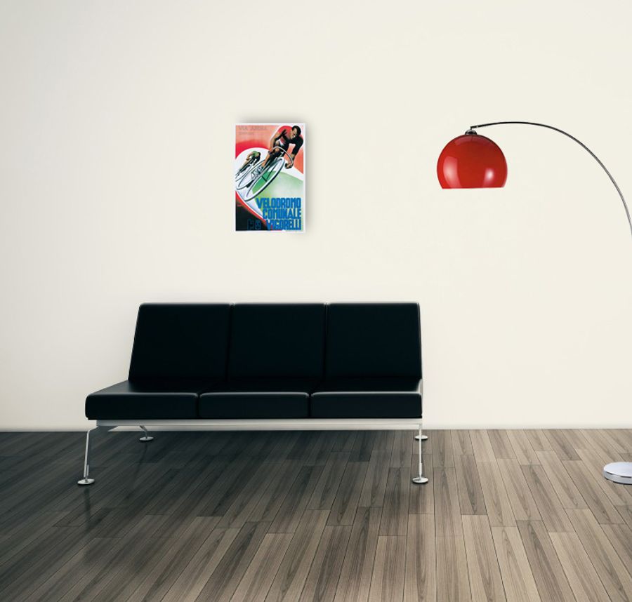 Artopweb Boccasile - Velodromo Comunale Vigorelli Decorative MDF Panel (76x50cm)