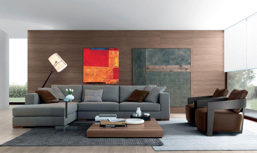 Artopweb Bohnekamp - Contrasting Orange Decorative MDF Panel (98x98cm)