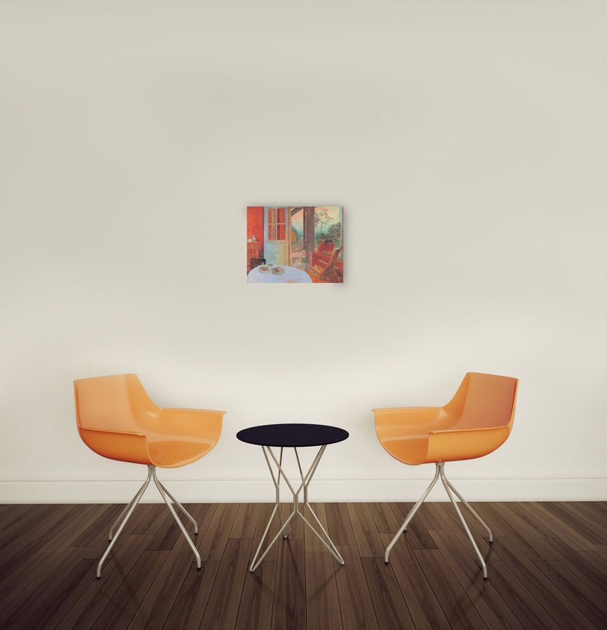 Artopweb Bonnard - Sala Da Pranzo In Campagna Decorative MDF Panel (39x31cm)